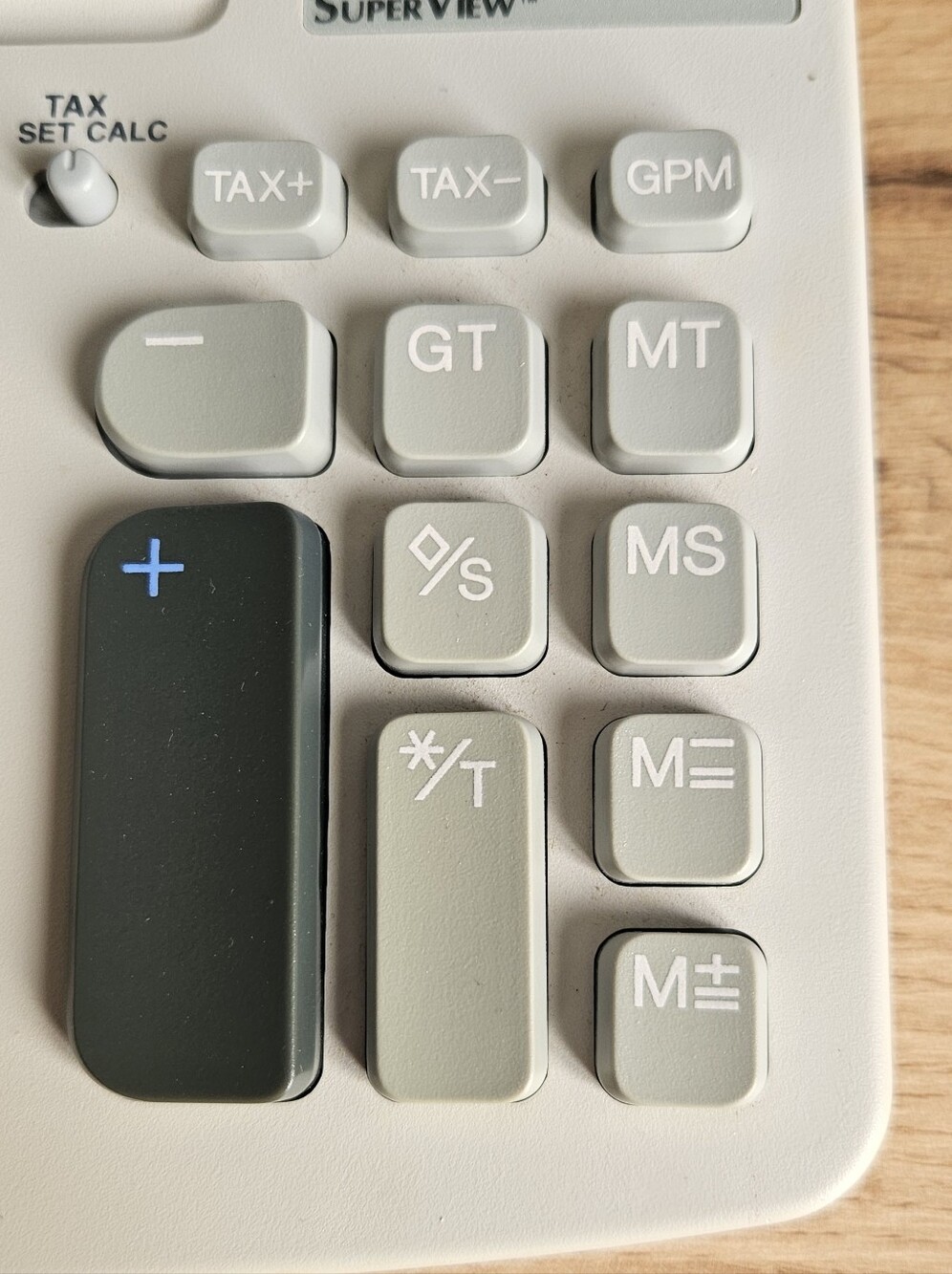 Texas Instruments TI-5045 SV 12-Digit 2-Color Printing Calculator - Tested - Picture 5 of 14